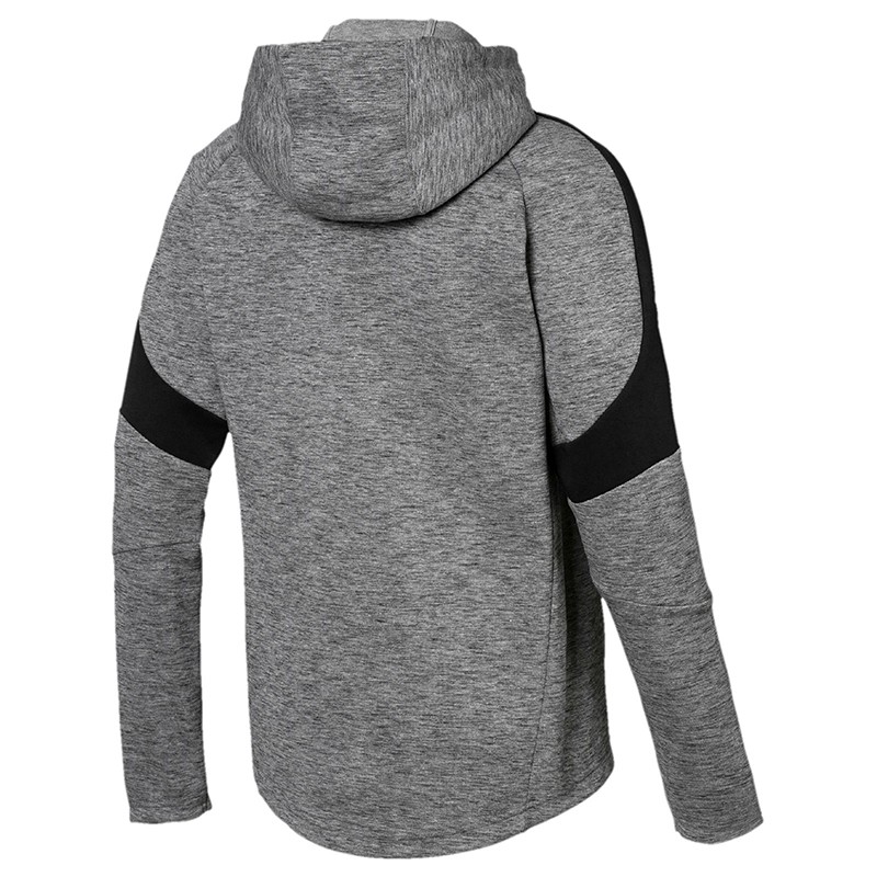 Толстовка мужская Puma EVOSTRIPE FZ серая 85172203 изображение 2