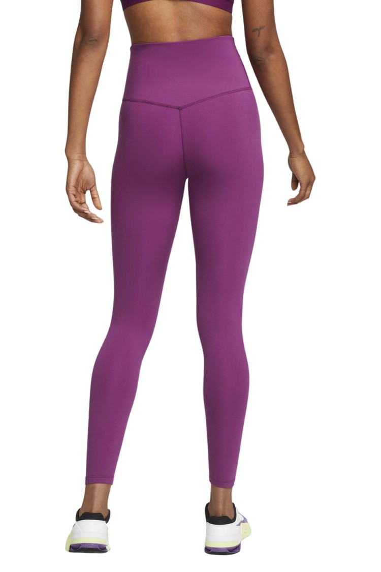 Леггинсы женские Nike W Nk One Df Hr Tght фиолетовые DM7278-610 изображение 3
