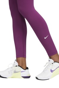 Леггинсы женские Nike W Nk One Df Hr Tght фиолетовые DM7278-610 изображение 4