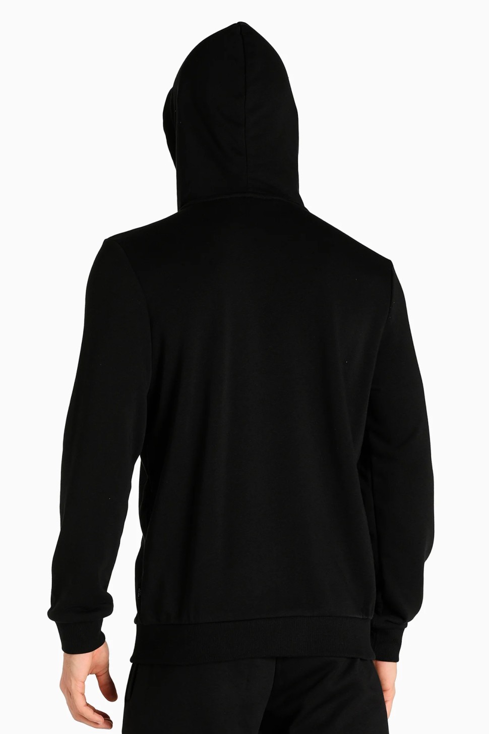 Толстовка мужская Puma Ess Fz Hoody Tr M черная 84721901 — фото 4