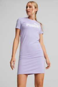 Сукня жіноча Puma ESS Slim Tee Dress фіолетова 84834970 изображение 2