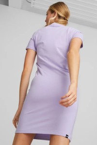 Сукня жіноча Puma ESS Slim Tee Dress фіолетова 84834970 изображение 3