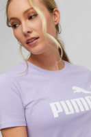 Платье женское Puma ESS Slim Tee Dress фиолетовое 84834970 изображение 4