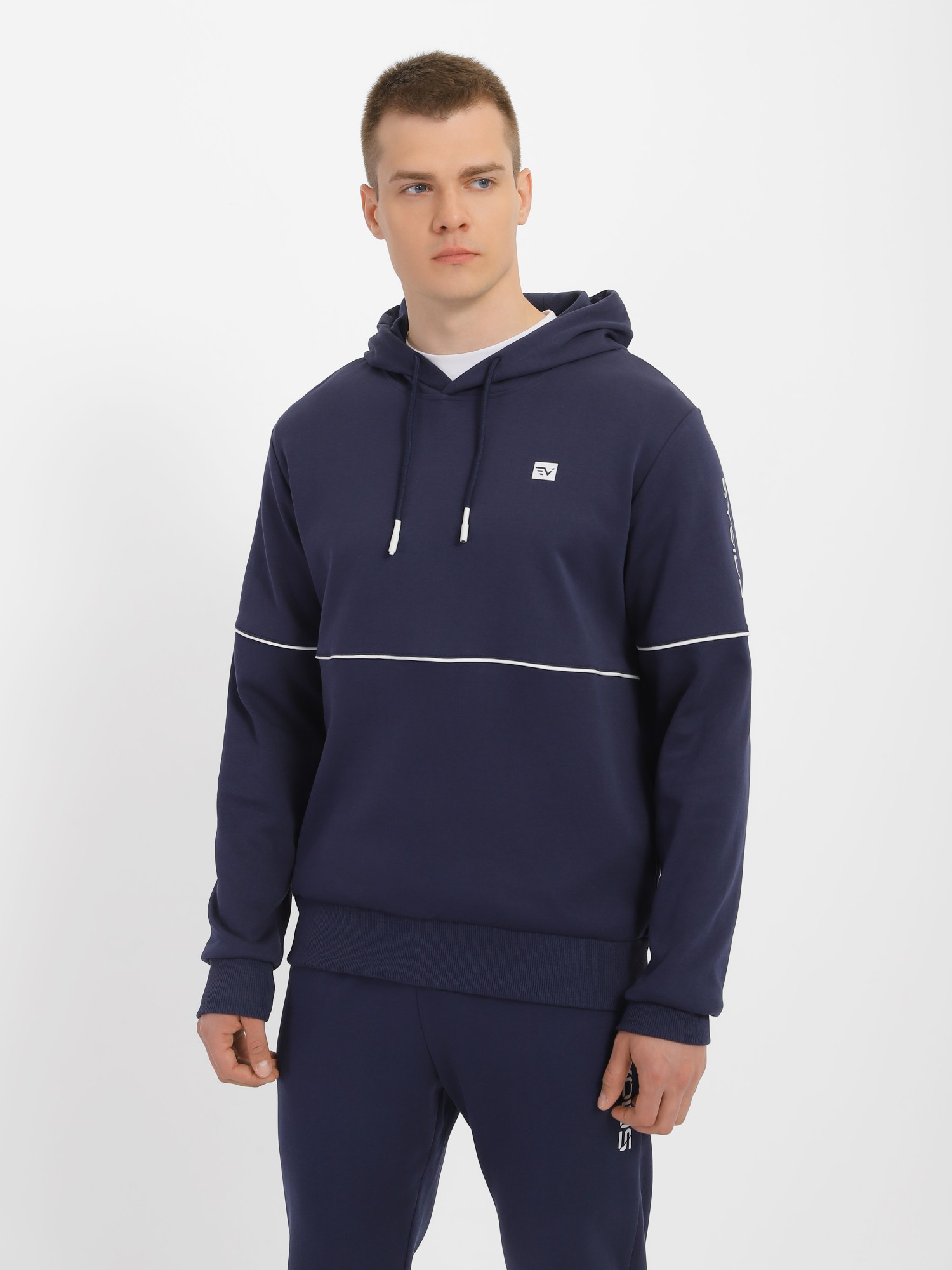 Толстовка чоловіча Evoids Trego темно-синя 552322-450 изображение 3