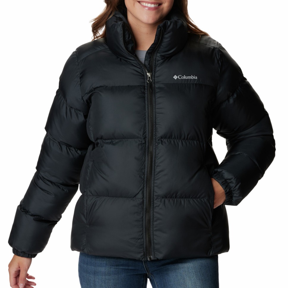 Куртка женская Columbia Puffect™ Jacket черная 1864781-010 изображение 1
