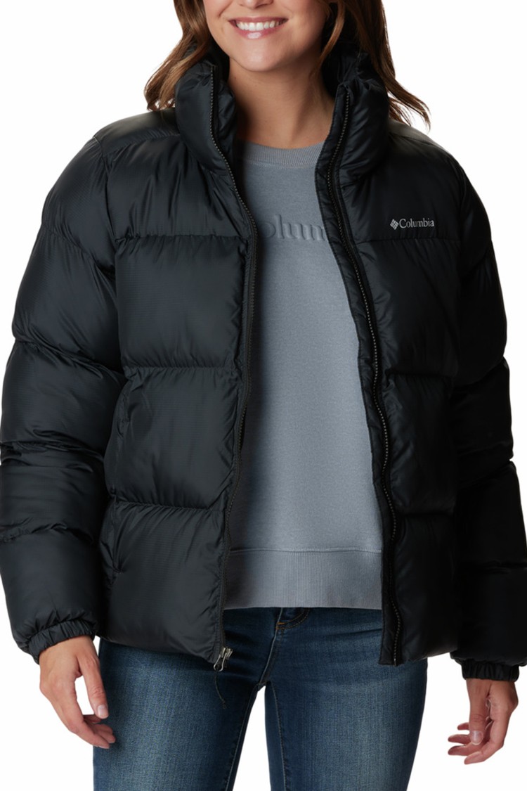 Куртка женская Columbia Puffect™ Jacket черная 1864781-010 изображение 2