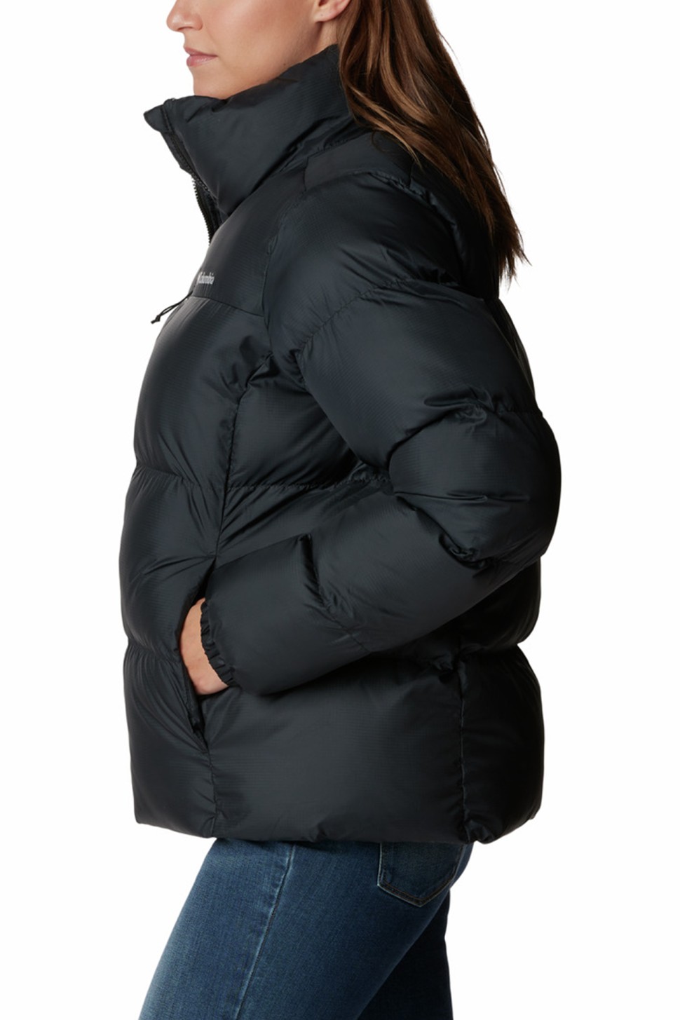 Куртка жіноча Columbia Puffect™ Jacket чорна 1864781-010 — фото 3