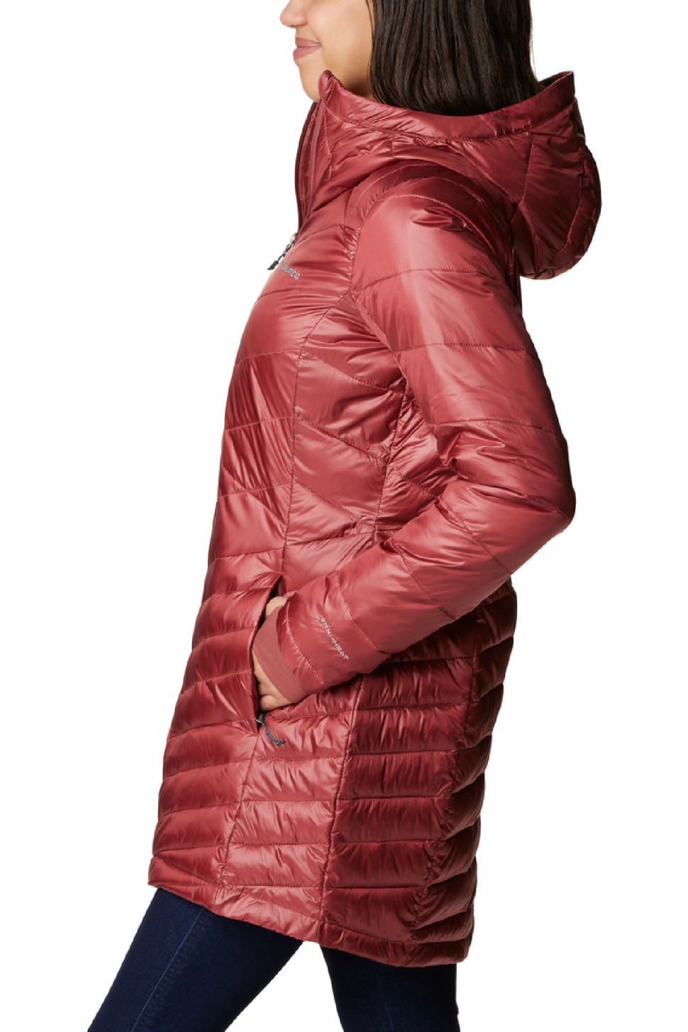 Куртка жіноча Columbia Joy Peak™ Mid Jacket червона 1982661-679 — фото 2