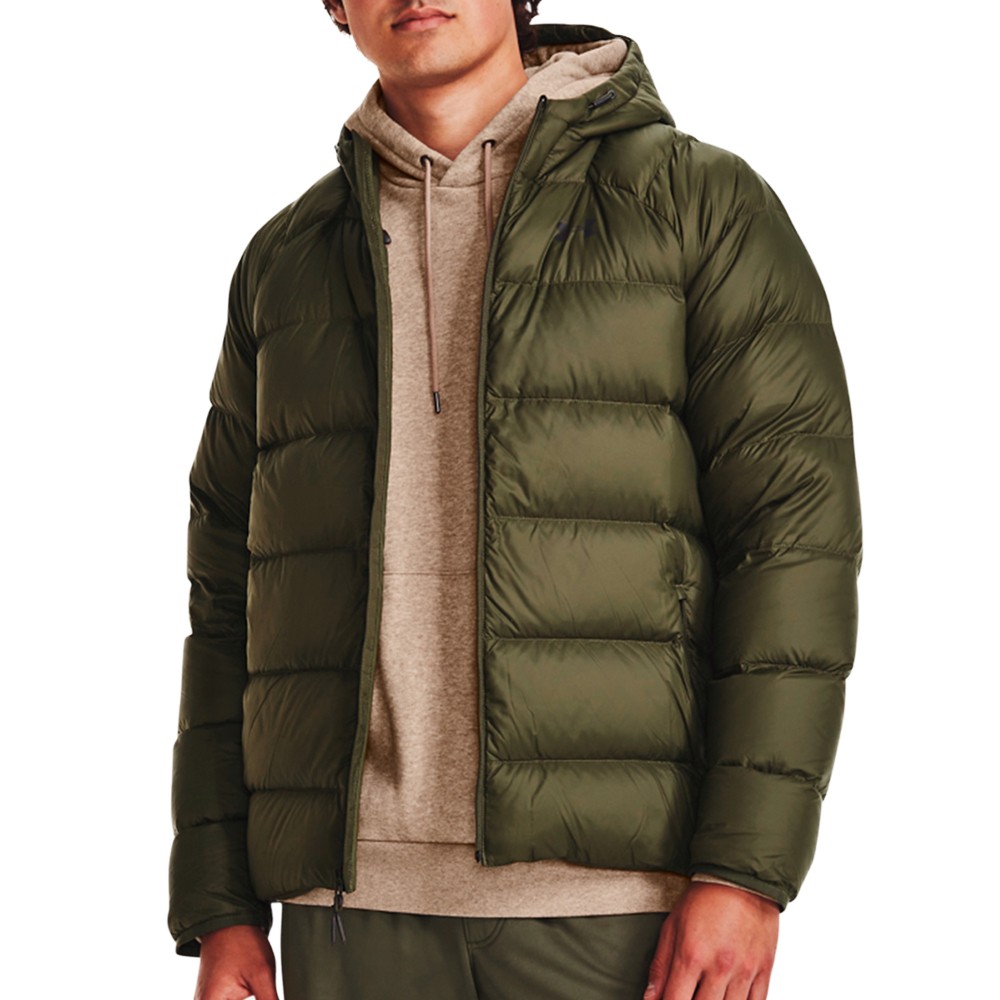 Куртка мужская Under Armour UA STRM ARMOUR DOWN 2.0 JKT оливковая 1372651-390