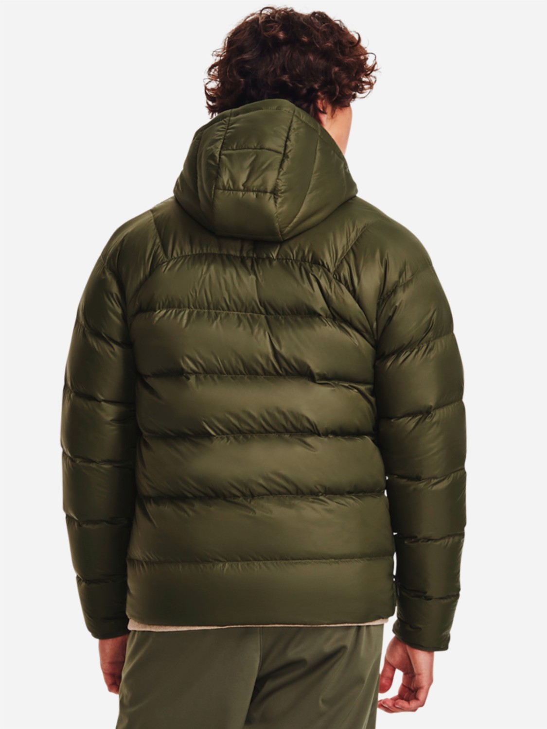 Куртка мужская Under Armour UA STRM ARMOUR DOWN 2.0 JKT оливковая 1372651-390 изображение 4