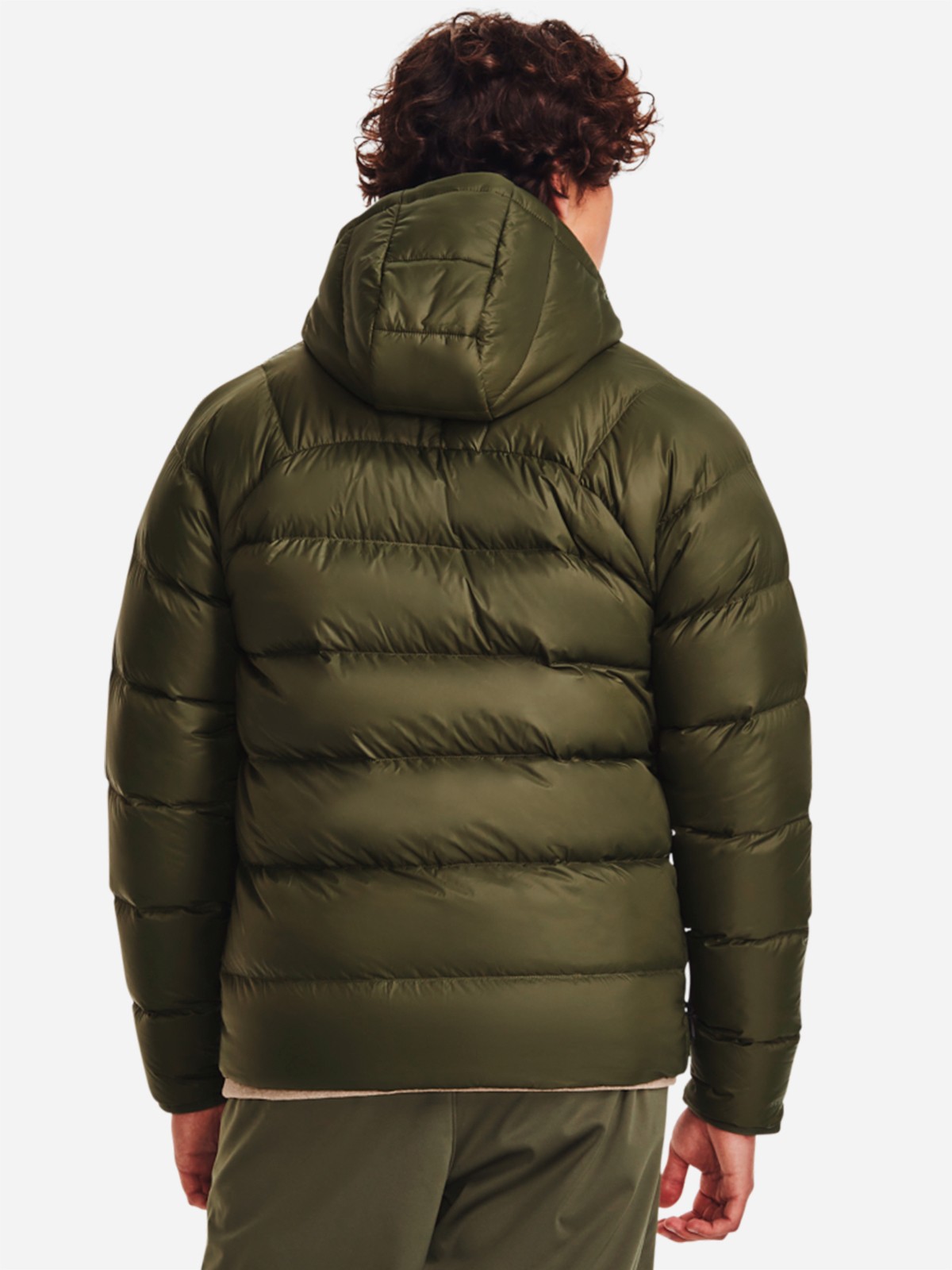 Куртка чоловіча Under Armour UA STRM ARMOUR DOWN 2.0 JKT оливкова 1372651-390 изображение 4