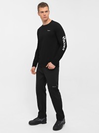 Футболка с длинным рукавом мужская Radder Sapri черная 442409-010 изображение 4