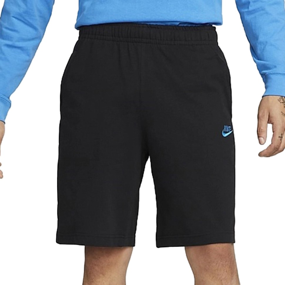 Шорти чоловічі Nike M NSW CLUB JSY SHORT чорні DZ2543-011 изображение 1