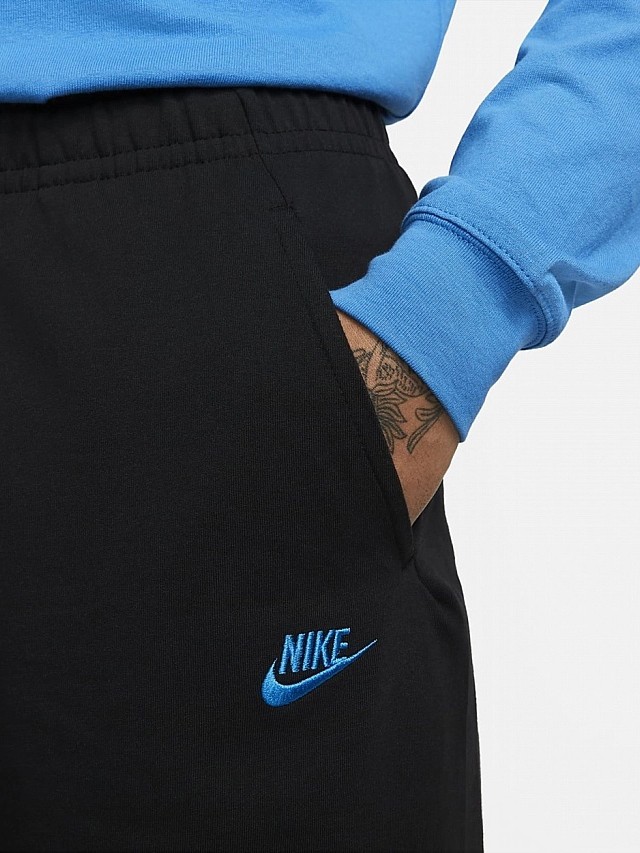 Шорти чоловічі Nike M NSW CLUB JSY SHORT чорні DZ2543-011 — фото 7
