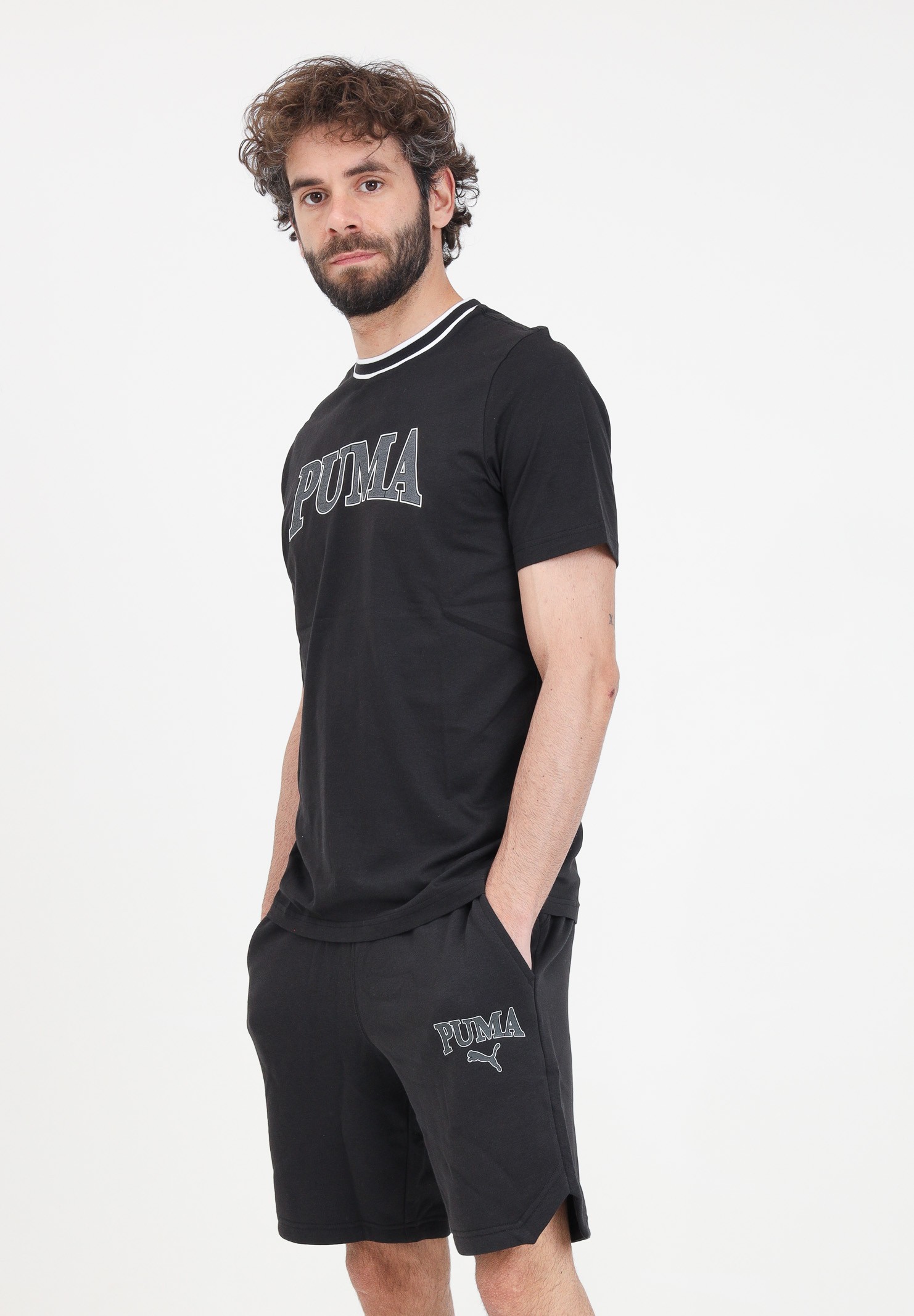 Шорты мужские Puma SQUAD Shorts 9'' TR черные 67897501 изображение 2