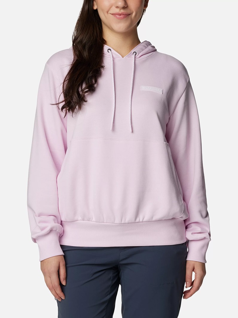 Толстовка жіноча Columbia MARBLE CANYON™ FRENCH TERRY HOODIE рожева 2073661-686 изображение 2