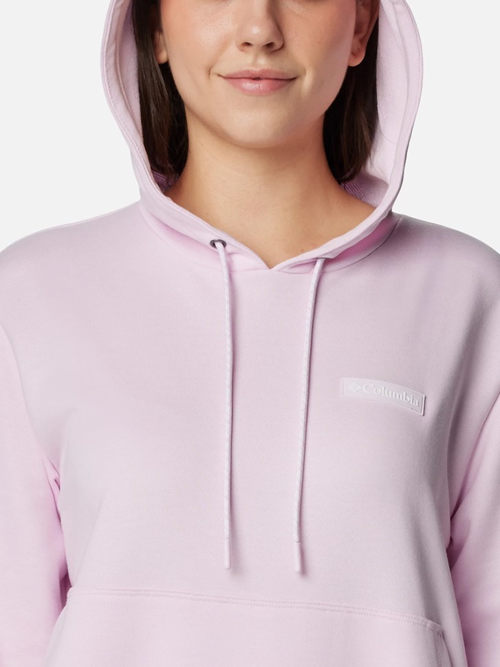 Толстовка жіноча Columbia MARBLE CANYON™ FRENCH TERRY HOODIE рожева 2073661-686 изображение 5