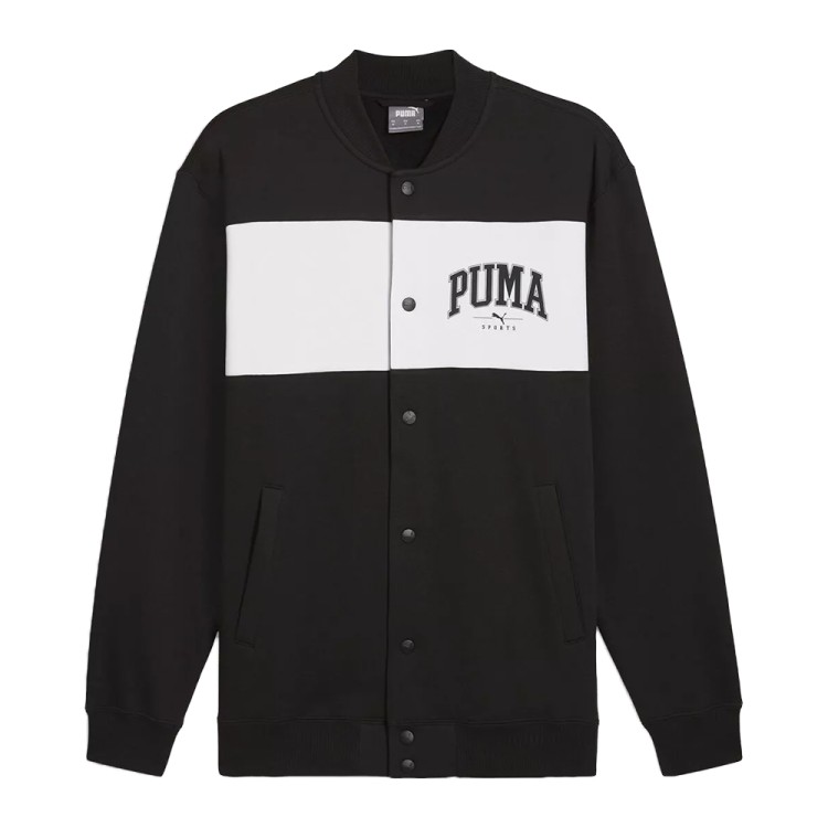 Толстовка чоловіча Puma PUMA SQUAD Bomber Jacket FL чорна 68179801 изображение 1