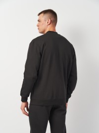Толстовка чоловіча Puma PUMA SQUAD Bomber Jacket FL чорна 68179801 изображение 3