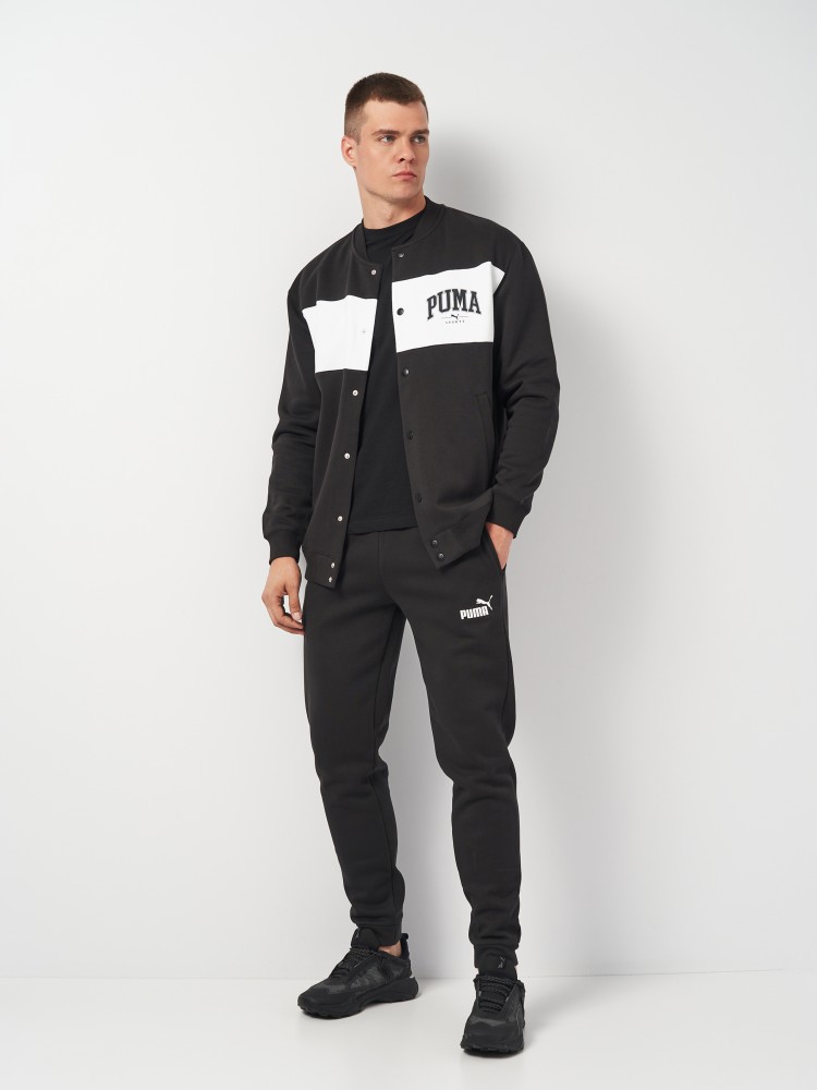 Толстовка чоловіча Puma PUMA SQUAD Bomber Jacket FL чорна 68179801 изображение 4