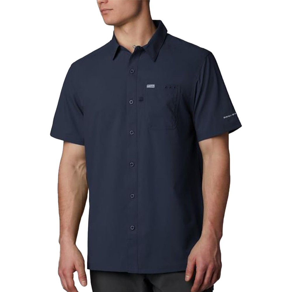 Рубашка мужская Columbia SLACK TIDE™ CAMP SHIRT синяя 1577051-464