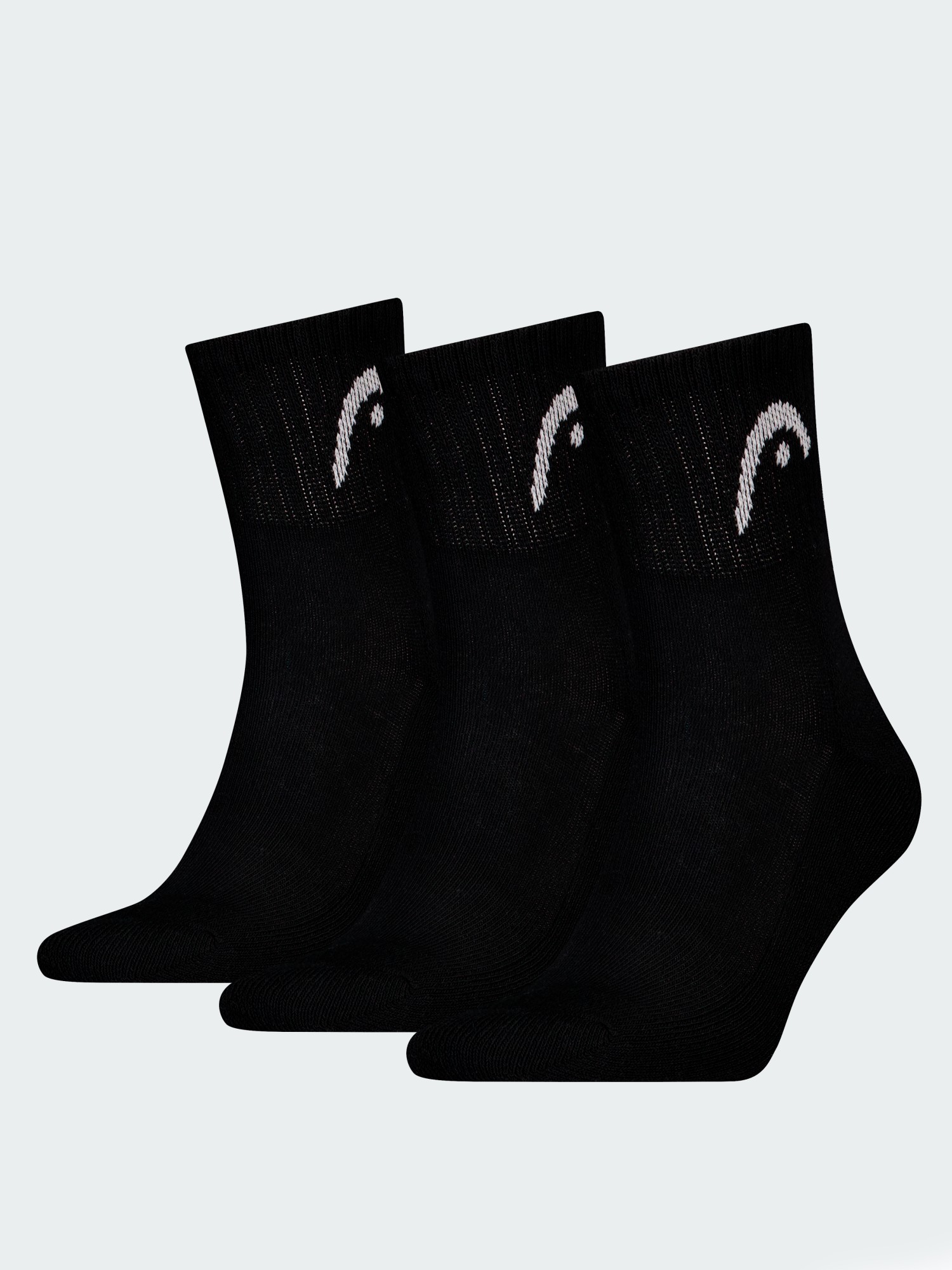 Носки HEAD ALL SPORTS TRAINING SHORT CR черные 701229016001 изображение 2