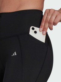 Леггинсы женские Adidas Run Ess 1/1 TGT черные HS5464 изображение 5
