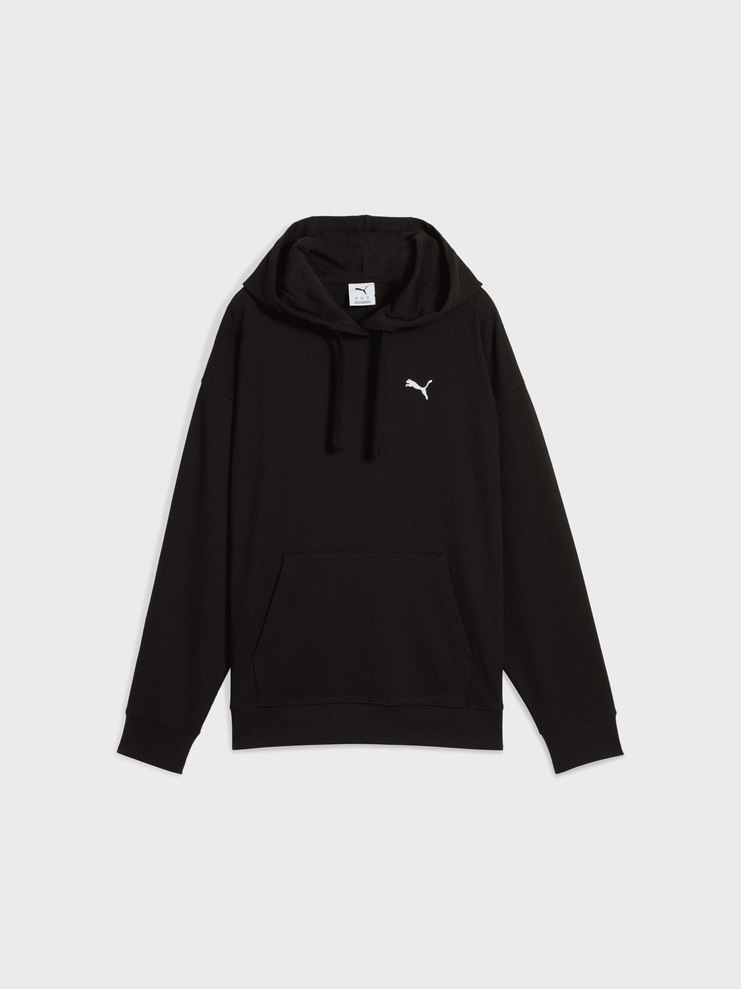 Толстовка женская Puma ESS ELEVATED Comfort Hoodie черная 68502301 изображение 7