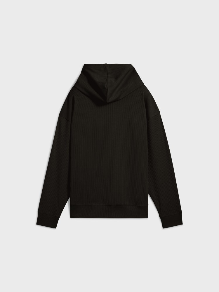 Толстовка жіноча Puma ESS ELEVATED Comfort Hoodie чорна 68502301 изображение 8
