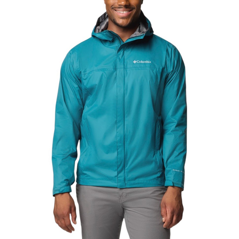 Ветровка мембранная мужская Columbia Watertight™ II Jacket бирюзовая 1533891-364 изображение 1