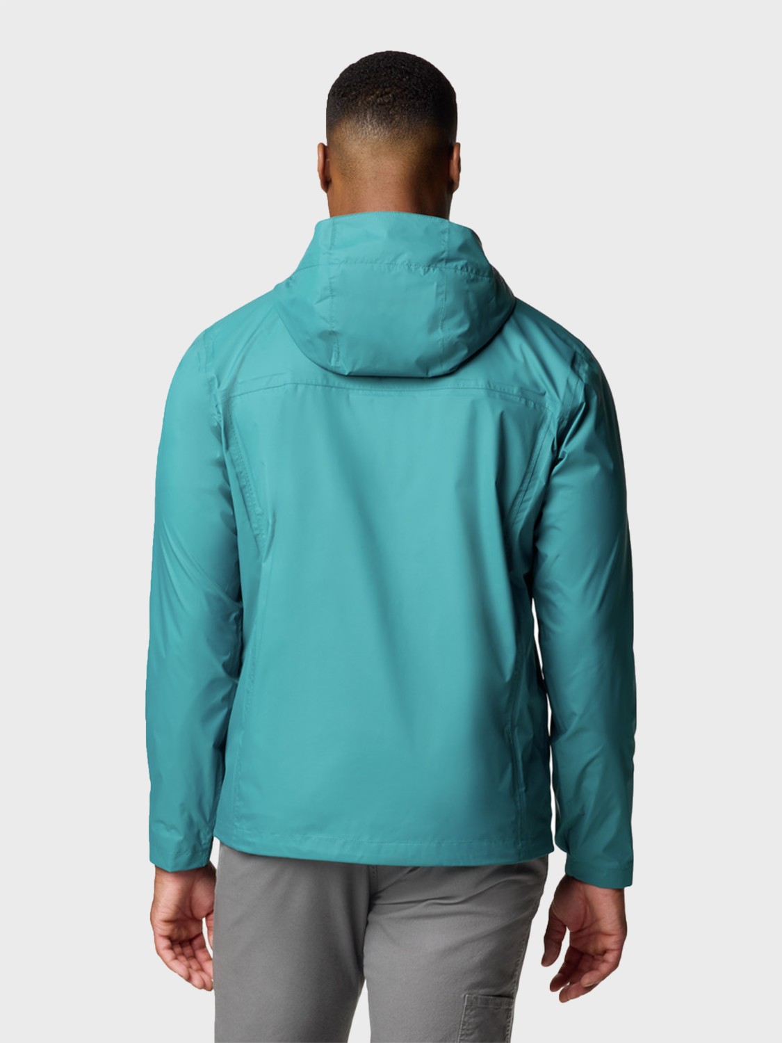 Ветровка мембранная мужская Columbia Watertight™ II Jacket бирюзовая 1533891-364 изображение 3