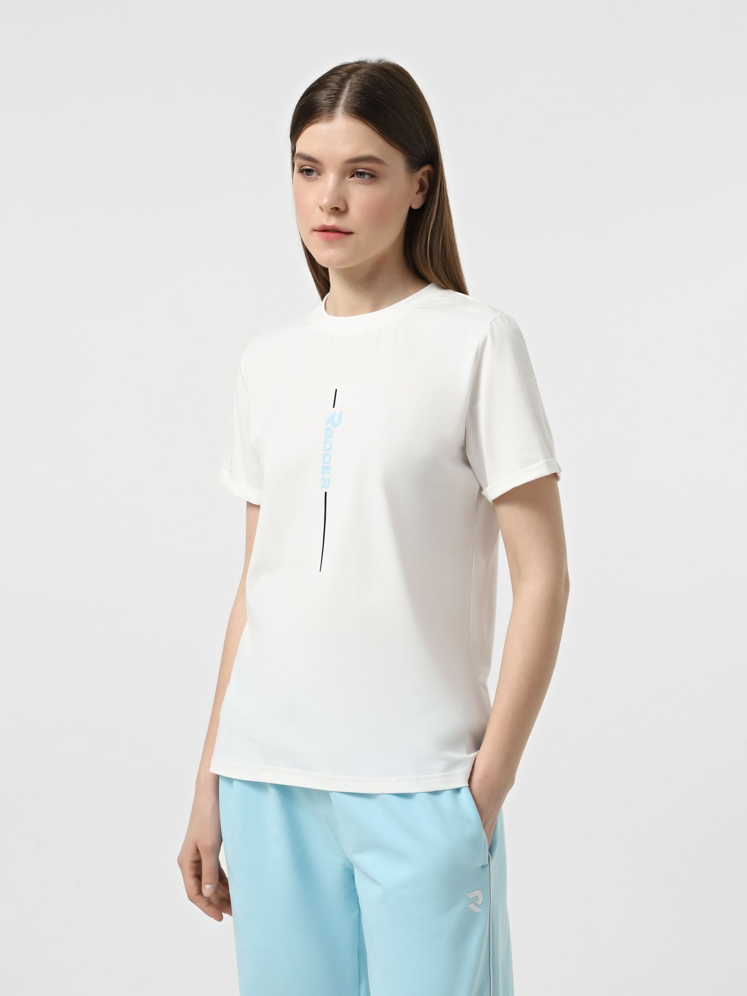 Футболка женская Radder Flair молочная 442528-121 изображение 2