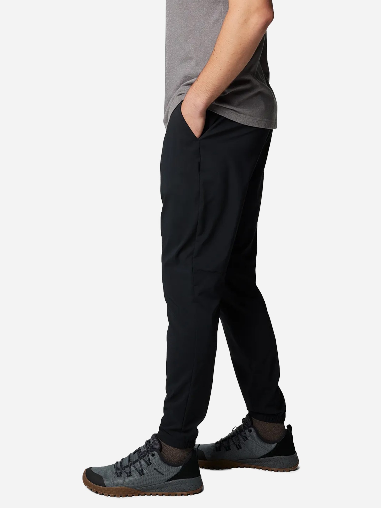 Брюки мужские Columbia Sage Peak™ Tapered Chino Pant черные 2095041-010 изображение 4