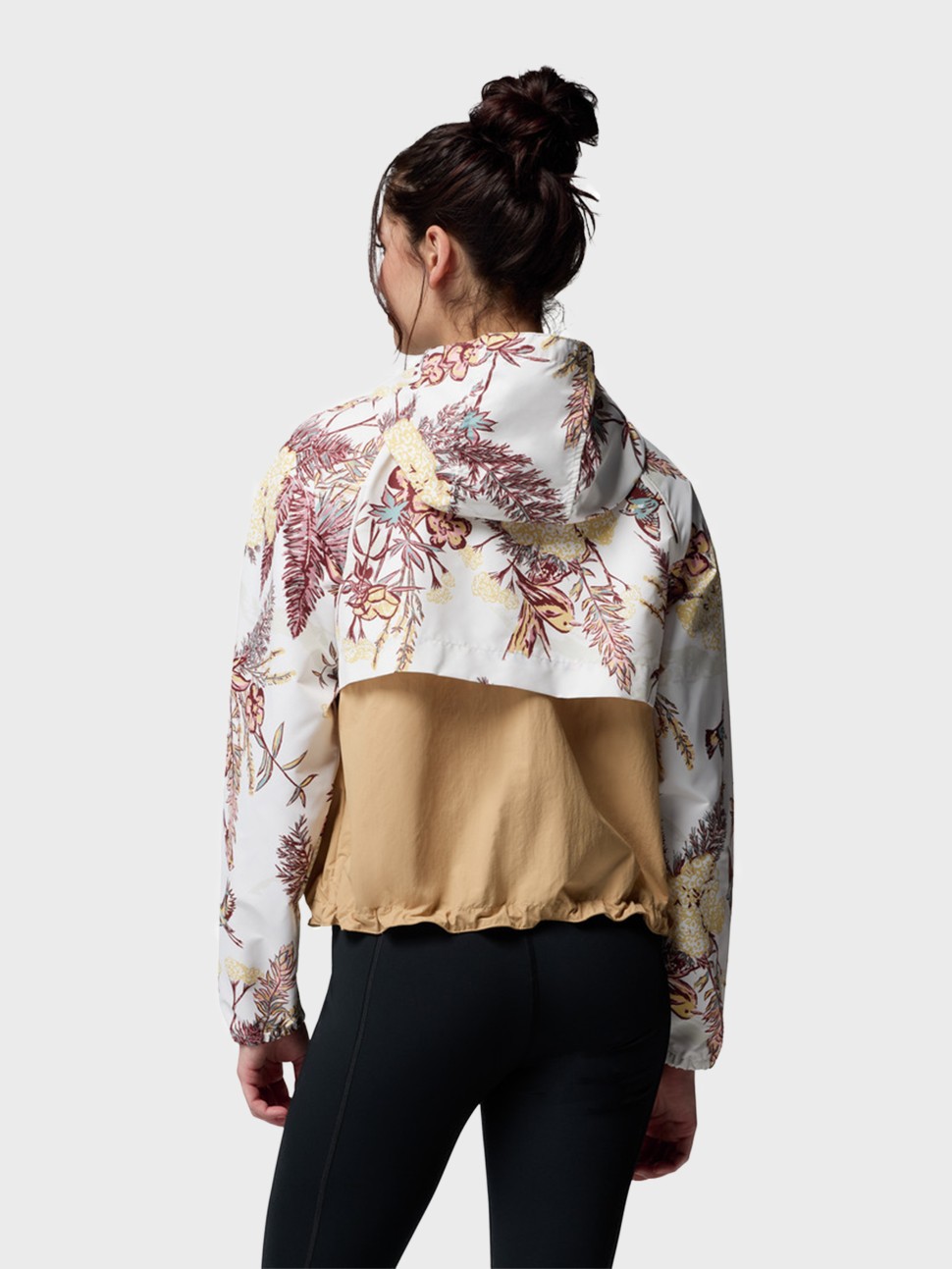 Вiтрiвка жiноча Columbia Spire Valley™ Printed Windbreaker біла 2116491-125 — фото 4