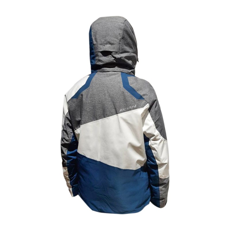 Куртка гірськолижна чоловіча WHS сіра 510007-011 изображение 2