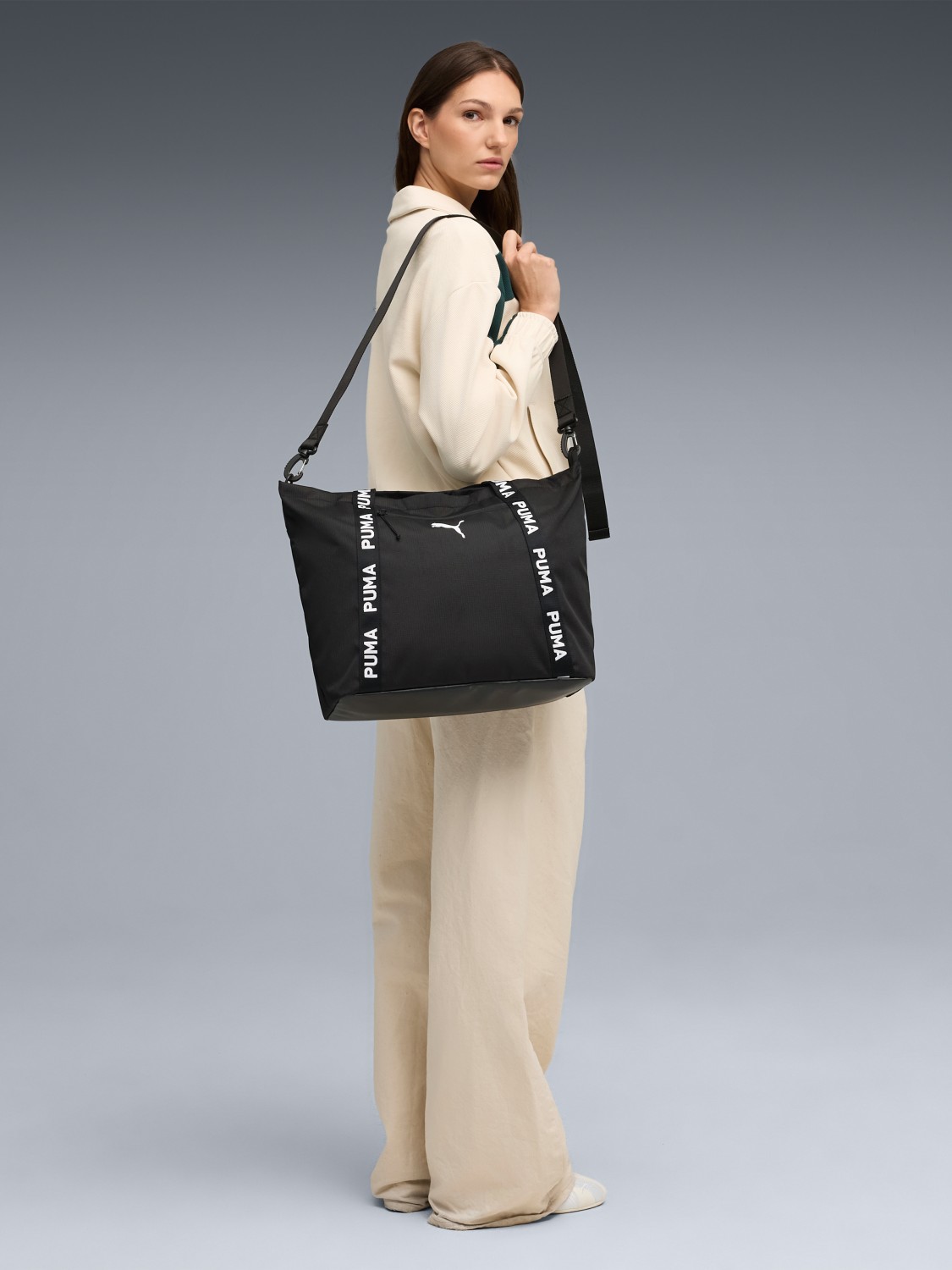 Сумка  Puma AT ESS Shopper черная 09185601 изображение 5