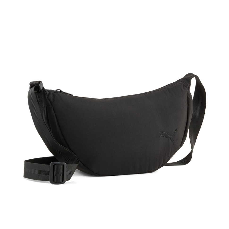 Сумка жіноча Puma HER Half Moon Bag чорна 09171601 изображение 1