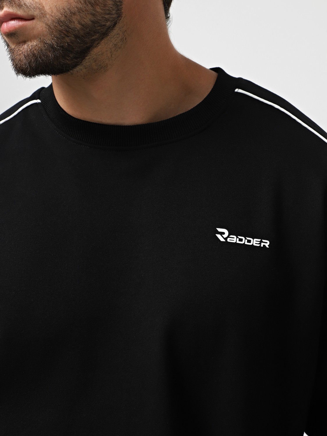 Толстовка чоловіча Radder Reed чорна 442619-010 изображение 4