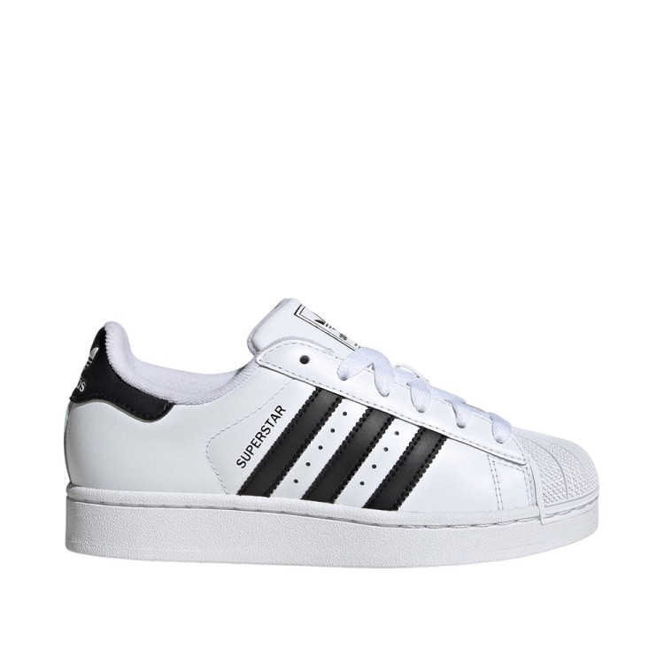 Кроссовки женские Adidas SUPERSTAR II J белые JH9976