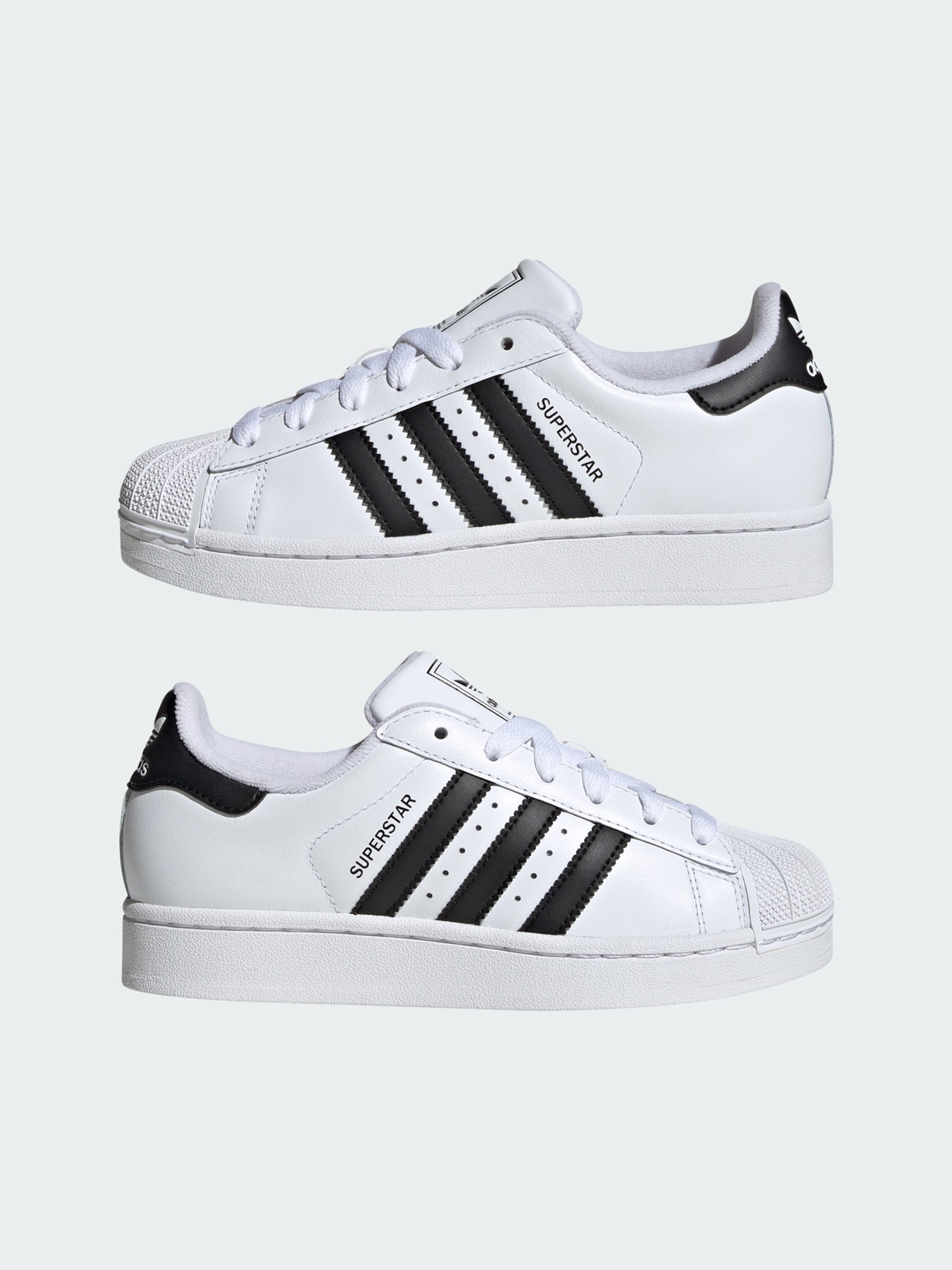 Кроссовки женские Adidas SUPERSTAR II J белые JH9976 изображение 2