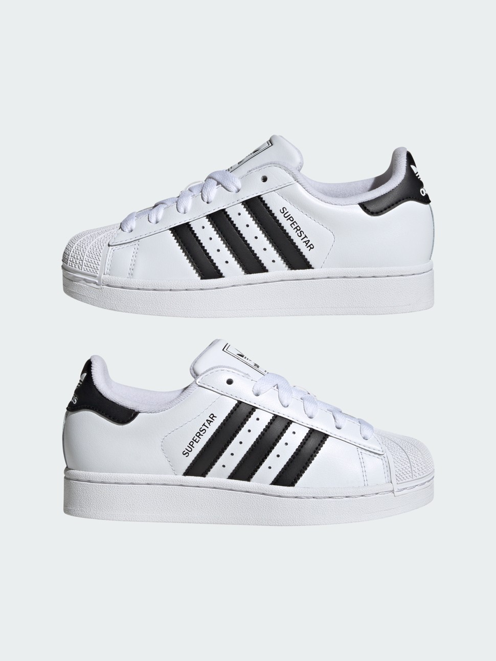Кросівки жіночі Adidas SUPERSTAR II J білі JH9976 — фото 2