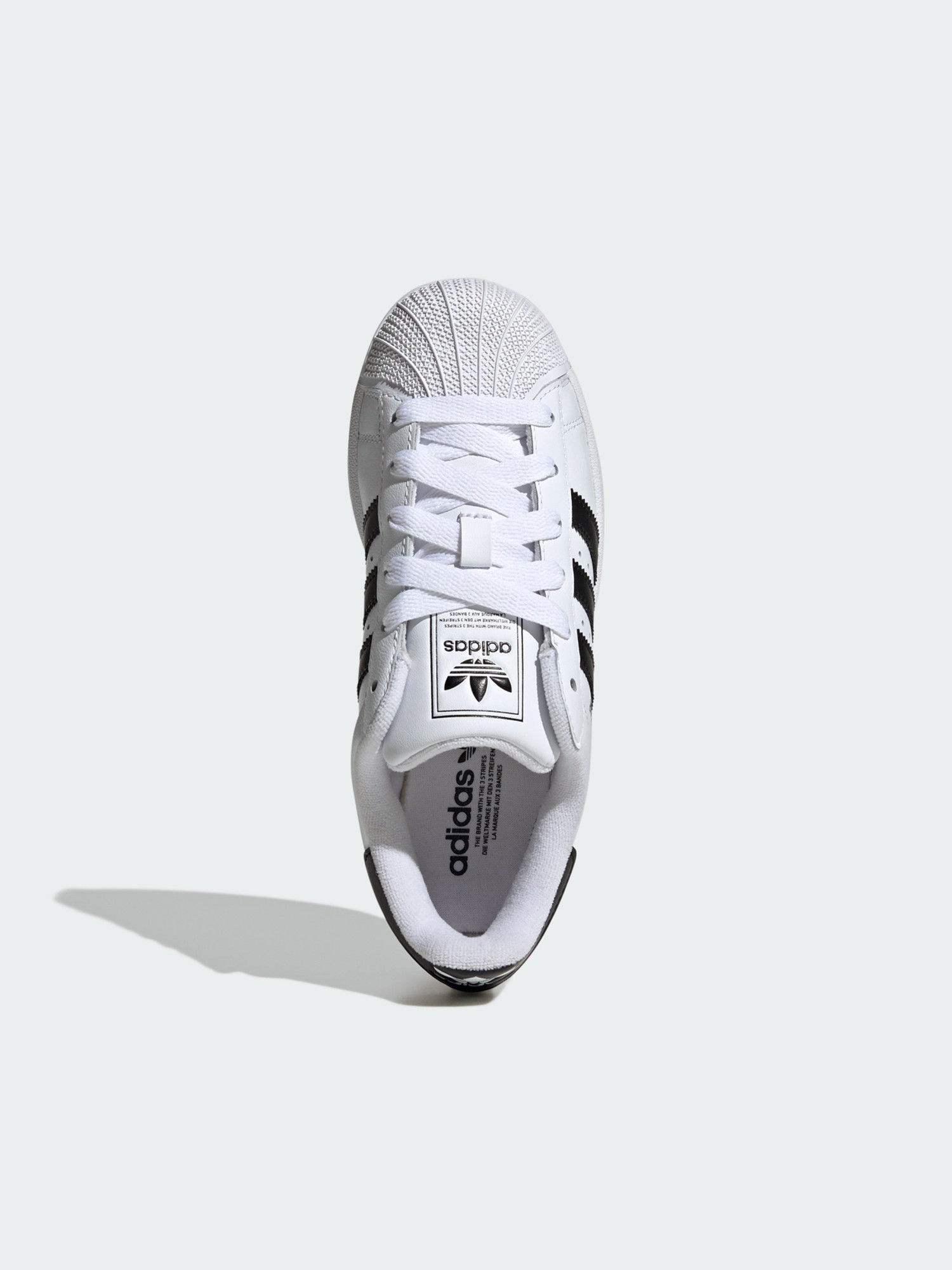 Кроссовки женские Adidas SUPERSTAR II J белые JH9976 изображение 9