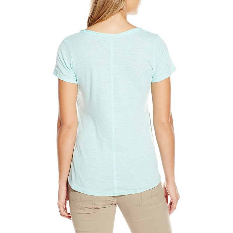 Футболка женская Columbia Sunset Cove™ Tee голубая 1656151-377 изображение 2