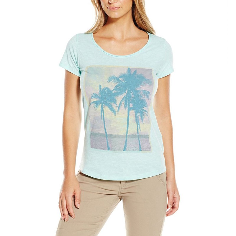 Футболка женская Columbia Sunset Cove™ Tee голубая 1656151-377