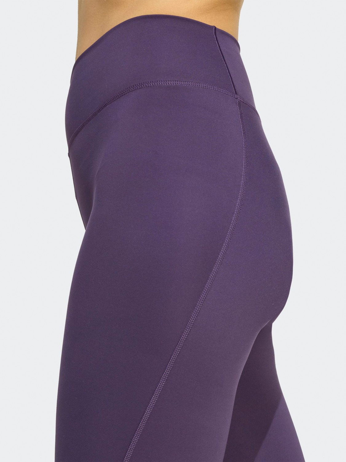 Леггинсы женские Adidas All Me Ess 1/1 фиолетовые JW7659 изображение 5