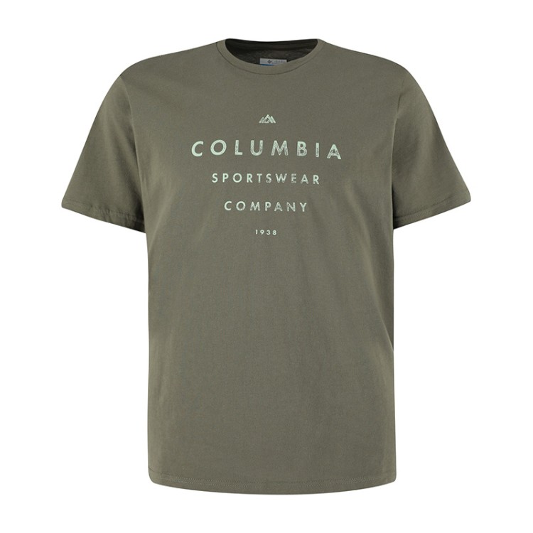 Футболка чоловіча Columbia Warren Grove ™ Tee  зелена 1872711-397 изображение 1