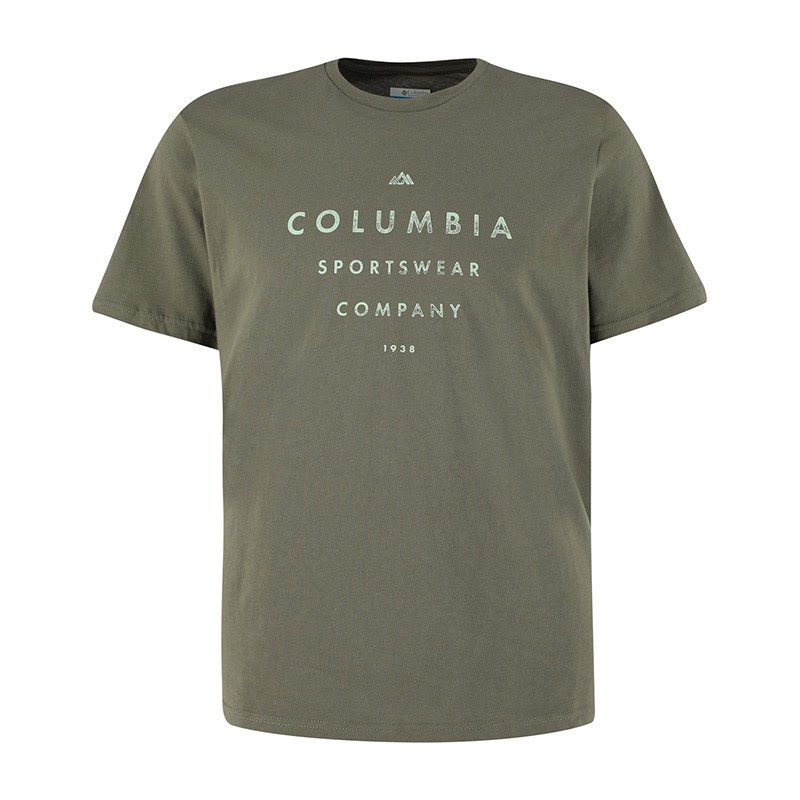 Футболка чоловіча Columbia Warren Grove ™ Tee  зелена 1872711-397 изображение 1