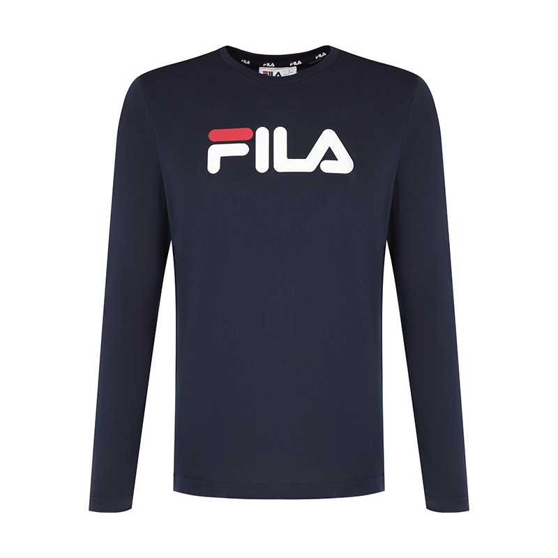 Футболка мужская FILA синяя 107727-Z4 — Sport City Футболка мужская FILA синяя 107727-Z4