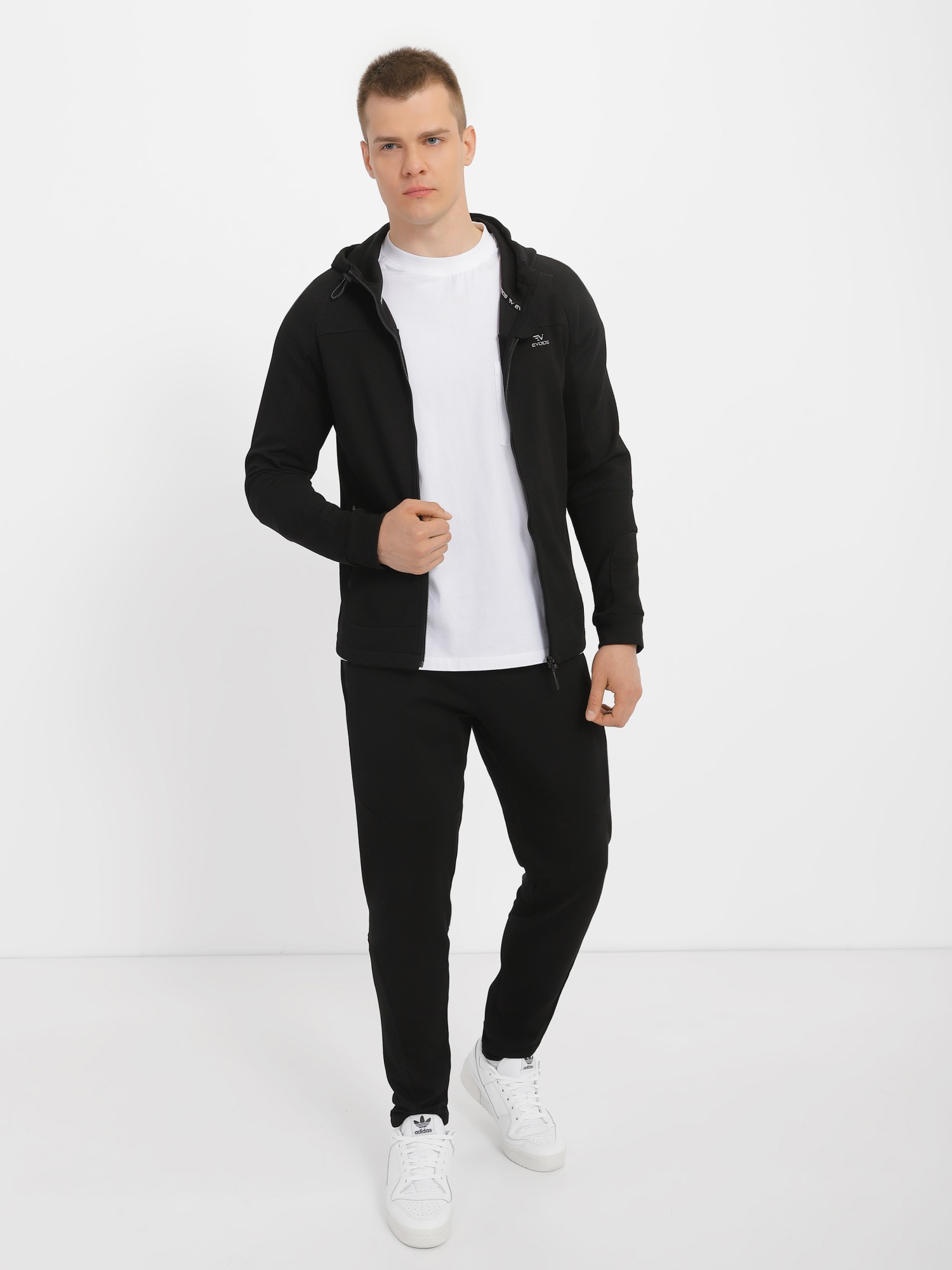Толстовка мужская Evoids Calis черная 552137-010 изображение 2