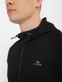 Толстовка чоловіча Evoids Calis чорна 552137-010  изображение 5